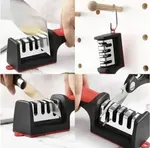 Afilador de Cuchillos Manual de 3 Etapas — foto 5