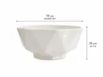 Bowl Grande con Diseño Geométrico Modelo S370 — foto 2
