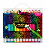 Lápices De Colores Borrables Tryme Set 72 Piezas — foto 1