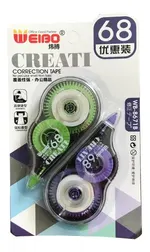 Pack de 2 Correctores de Cinta Escolar y Oficina — foto 2
