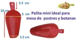 Cucharitas de Plástico 10 cm Pack de 5 Colores Surtidos — foto 3