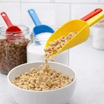 Cucharitas de Plástico 10 cm Pack de 5 Colores Surtidos — foto 4
