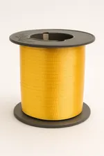Listón Curly Liso 100 m Color Dorado — foto 1