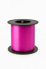 Listón Curly Liso 100 m Color Fucsia — foto 1