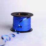 Listón Curly Metálico 100 m Azul Rey para Regalo — foto 2