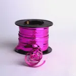 Listón Curly Metálico 100 m Color Fucsia — foto 1