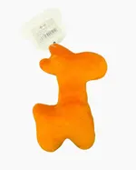 Peluche Dinosaurio Chillón Naranja Para Perro 14 Cm — foto 4