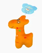 Peluche Dinosaurio Chillón Naranja Para Perro 14 Cm — foto 5