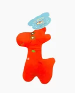 Peluche Dinosaurio Chillón Para Perro 14 cm Rojo — foto 2