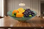 Frutero Redondo De Cristal Para Mesa — foto 4