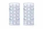 Hielera Flexible Sale Fácil 18 Cubos 2 Piezas Transparente — foto 1