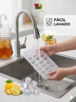 Hielera Flexible Sale Fácil 18 Cubos 2 Piezas Transparente — foto 4