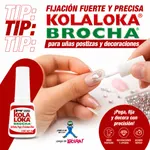 Pegamento Kola Loka Brocha 5 g Precisión — foto 4