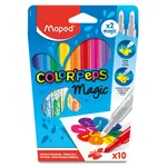 Plumones Maped Color Peps Magic 10 Piezas — foto 2