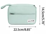 Neceser de Viaje Organizador Con Gancho Color Menta — foto 2