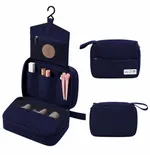 Neceser De Viaje Organizador Con Gancho Azul Navy — foto 1