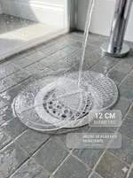 Pack 2 Tapas para Coladera de Baño Transparentes — foto 3