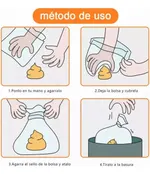 Bolsas Para Desechos de Perro 75 Piezas 22x30 cm — foto 3