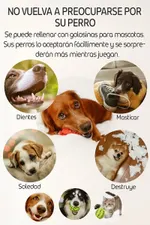 Pelota Comedero Interactiva para Perro Color Amarillo — foto 5