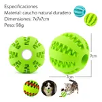 Pelota Comedero Interactiva Para Perro Azul — foto 3