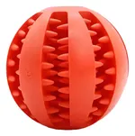 Pelota Comedero Interactiva Para Perro Color Rojo — foto 5
