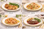 Plato Grande Dorado Modelo A522 — foto 4