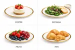 Plato Pequeño Dorado Modelo A80 — foto 4