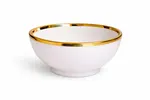 Plato Tazón Grande Dorado Modelo A519 — foto 1