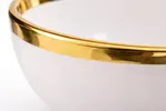Plato Tazón Grande Dorado Modelo A519 — foto 4