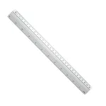 Regla Metálica de Acero Inoxidable 30 cm — foto 1