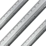 Regla Metálica de Acero Inoxidable 30 cm — foto 2