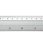 Regla Metálica de Acero Inoxidable 30 cm — foto 3