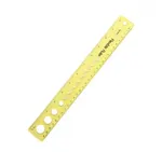 Regla Flexible 30 cm Amarilla de Plástico Irrompible — foto 1