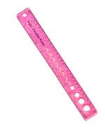Regla Flexible 30 cm Rosa de Plástico Irrompible — foto 1