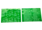 Millar de Sellos de Garantía Para Garrafón Verde Bandera — foto 1