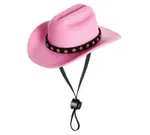 Sombrero Vaquero Para Mascotas Chico Rosa — foto 1