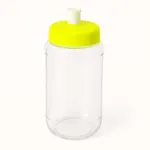Tapa con Chupón para Vaso Amarillo Fosforescente — foto 1