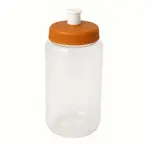 Tapa con Chupón para Vaso Color Naranja — foto 1
