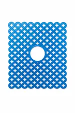 Tapete Salvaplatos para Tarja Azul Antiderrapante — foto 1