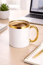 Taza Con Filo Dorado Modelo TF813 — foto 5