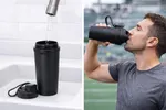 Shaker de Acero Inoxidable 590 ml Negro — foto 5