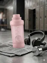 Shaker Mezclador 500 ml con Bola de Acero Color Rosa — foto 3