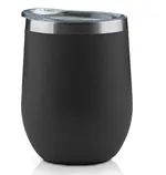 Termo Vinero 12 Oz Negro Para Bebidas Frías y Calientes — foto 2
