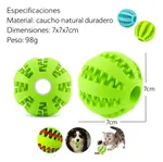 Pelota Comedero Interactiva Para Perro Turquesa — foto 6