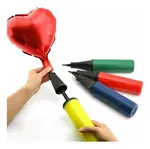 Bomba Manual Para Inflar Globos Azul Claro — foto 3