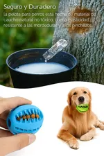 Pelota Comedero Interactiva Para Perro Turquesa — foto 5