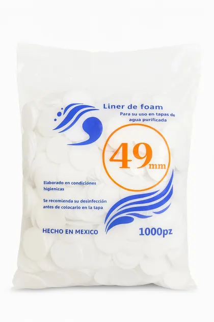 Liner de Foam Espumado para Tapa de Garrafón 49 mm