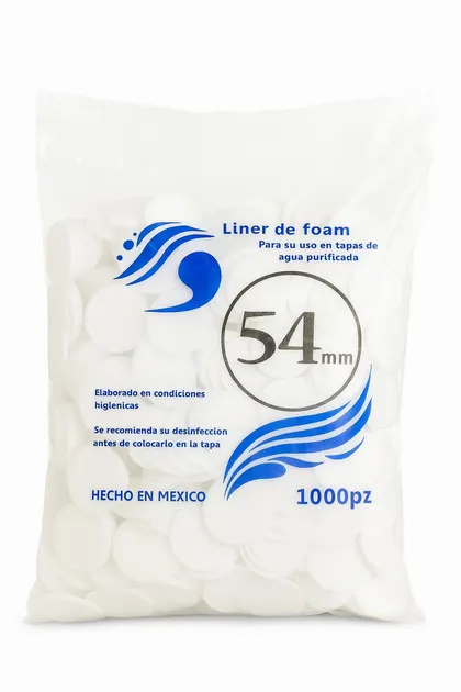 Liner de Foam Espumado para Tapa de Garrafón 54 mm