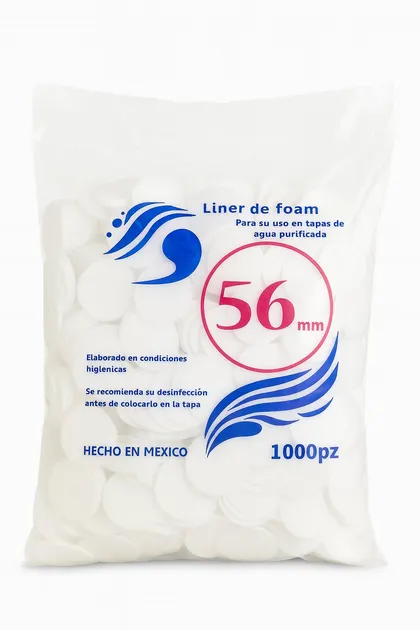 Liner de Foam Espumado para Tapa de Garrafón 56 mm