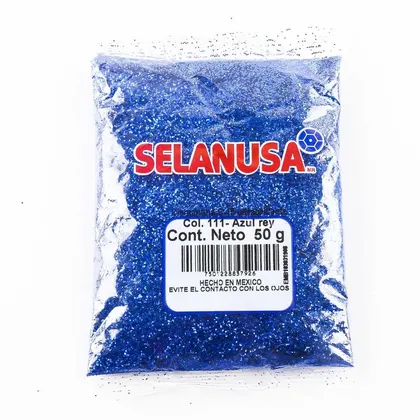 Diamantina Selanusa 50 g Azul Rey